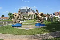 Fontein. Kunstenaar: Cornelia Parker, 2018