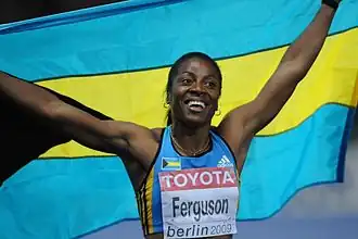 Tijdens WK 2009 in Berlijn