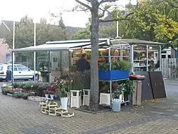 Typisch Nederlands bloemenstalletje