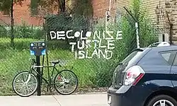 Decolonize Turtle Island, Montreal, 2013