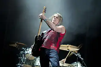 Steve Morse met Deep Purple in Hoyos del Espino, 27 juli 2013
