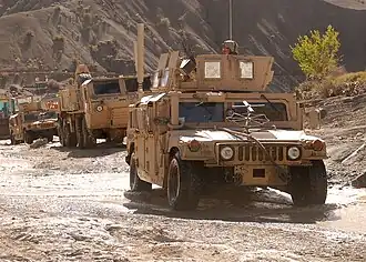 HMMWV in Afghanistan