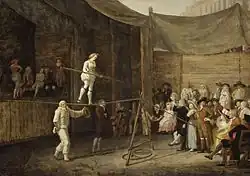 Defrance, Koorddanser (2e helft 18e eeuw)