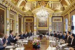 Trêveszaal op het Haagse Binnenhof