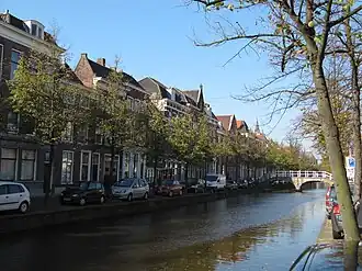 Koornmarkt gezien richting het centrum