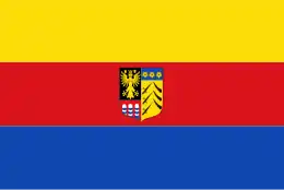 De vlag van Delfzijl (1961-1990)