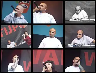 De Delinquent Habits bij Wantijpop in 2007