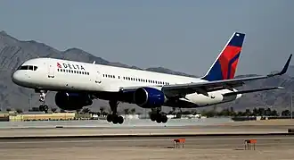 Een Boeing 757-200 van Delta