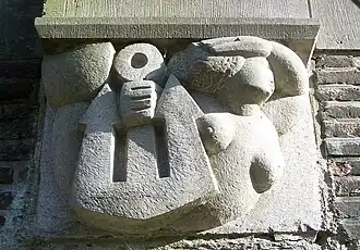 Den Ancker (console ca. 1969), Oudegracht in Utrecht