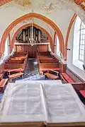 Interieur gezien vanaf de kansel