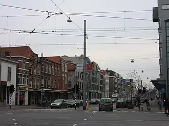 Amsterdamse Veerkade/Spui in 2010