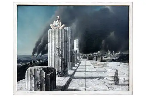 Simeon, De Pilaarheilige (1939), Carel Willink, Gemeentemuseum Den Haag