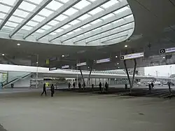 Het busstation, geopend in 2019.