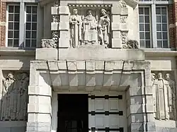 reliëfs Gerechtsgebouw (1923-1927), Dendermonde