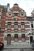 Burgerhuis ontworpen door Ferdinand De Ruddere