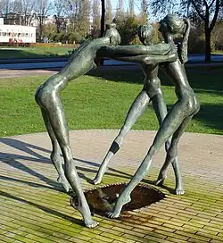 Dansende meisjes, Den Haag