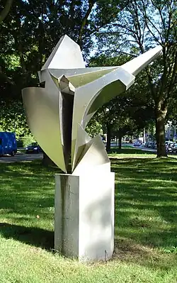 De klamper, Reigersbergenweg in Den Haag