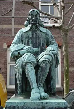 Simon van Leeuwen, bij de Hoge Raad in de Kazernestraat in Den Haag