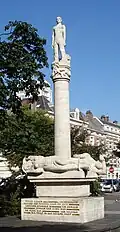 Centraal monument voor gevallen PTT'ers (1950), Nassauplein, Den Haag