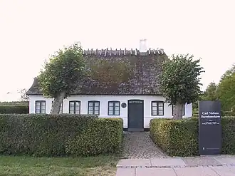 Huis waar Carl Nielsen opgroeide