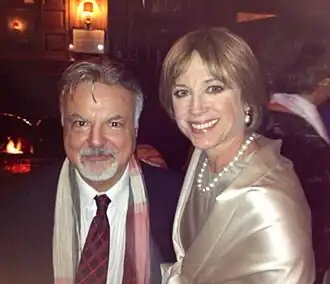 Dorothy Hamill met Dennis Grimaldi in 2013.