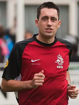 Higler bij de bekerwedstrijd VVSB–PSV (0-8), 21 september 2011