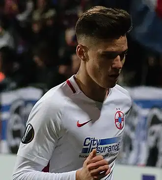 Man in 2017 als speler van Steaua Boekarest