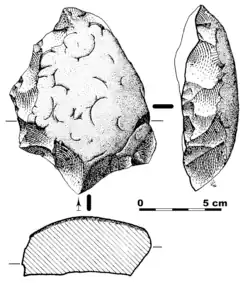 Denticulé convexe (Acheuléen, Salamanque)