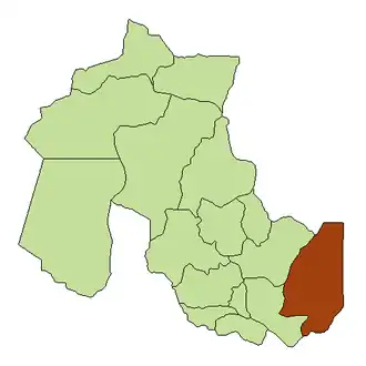 Kaart van Santa Clara