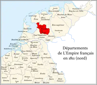 Departement Monden van de IJssel (Bouches de l'Yssel)