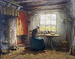 Aardappelschilster in een interieur