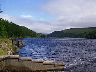 Derwent Reservoir in 2007