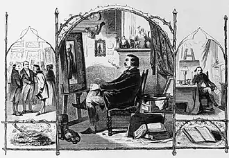 Portret van de kunstschilder Herman ten Kate(1844/1845)