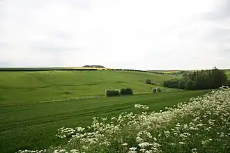 Verlaten middeleeuws dorp