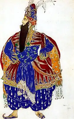 Kostuum voor de sultan