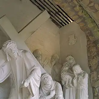 Detail kruiswegstatie