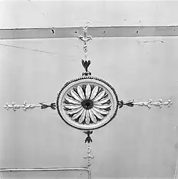 Detail van een plafond