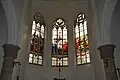 Detail van de Onze-Lieve-Vrouw-van-de-berg-Karmelkerk te Berchem, Kluisbergen (2023)