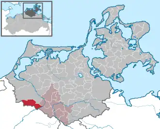 Kaart van Dettmannsdorf