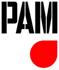 Logo van PAM.