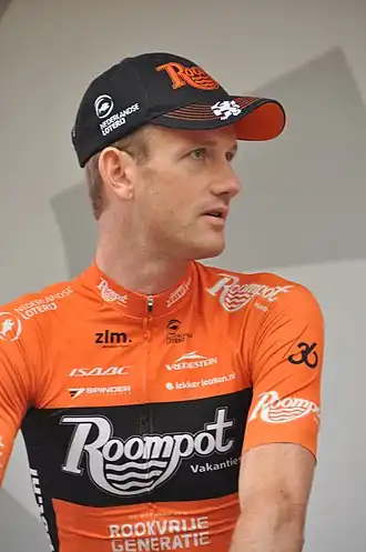 Weening tijdens de Ronde van Duitsland 2018.