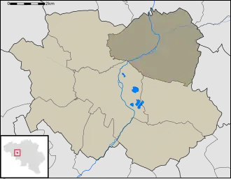 Kaart van Twee-Akren