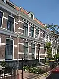 Onderdeel van een woonblok van zeven woningen