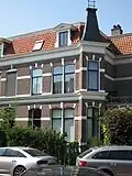 Onderdeel van een woonblok van zeven woningen