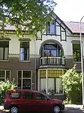 Onderdeel van een bouwblok van zes woningen