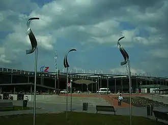 De ingang van het Deventer Ziekenhuis