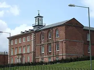 Deel van het voormalige Devon County Asylum