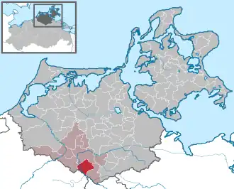 Kaart van Deyelsdorf