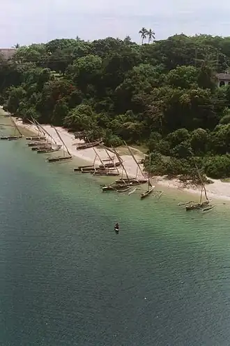 Dhows in Kilifi Creek