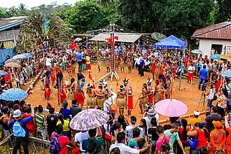Indianendag in Manga, Amapá
